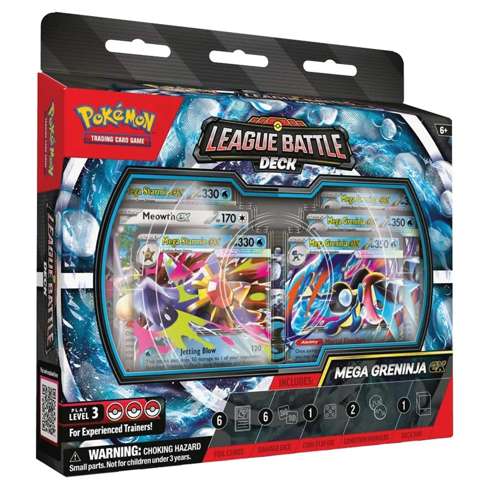 ポケモンカードゲーム MEGA リーグCX セット League Battle Deck | Mega Greninja ex Pokemon