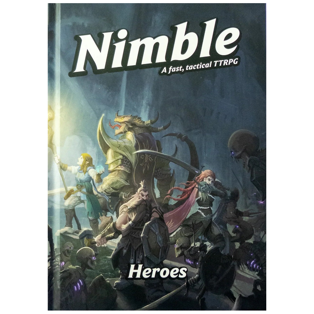 Nimble: A Fast Tactical TTRPG - Heroes Book (Preorder)