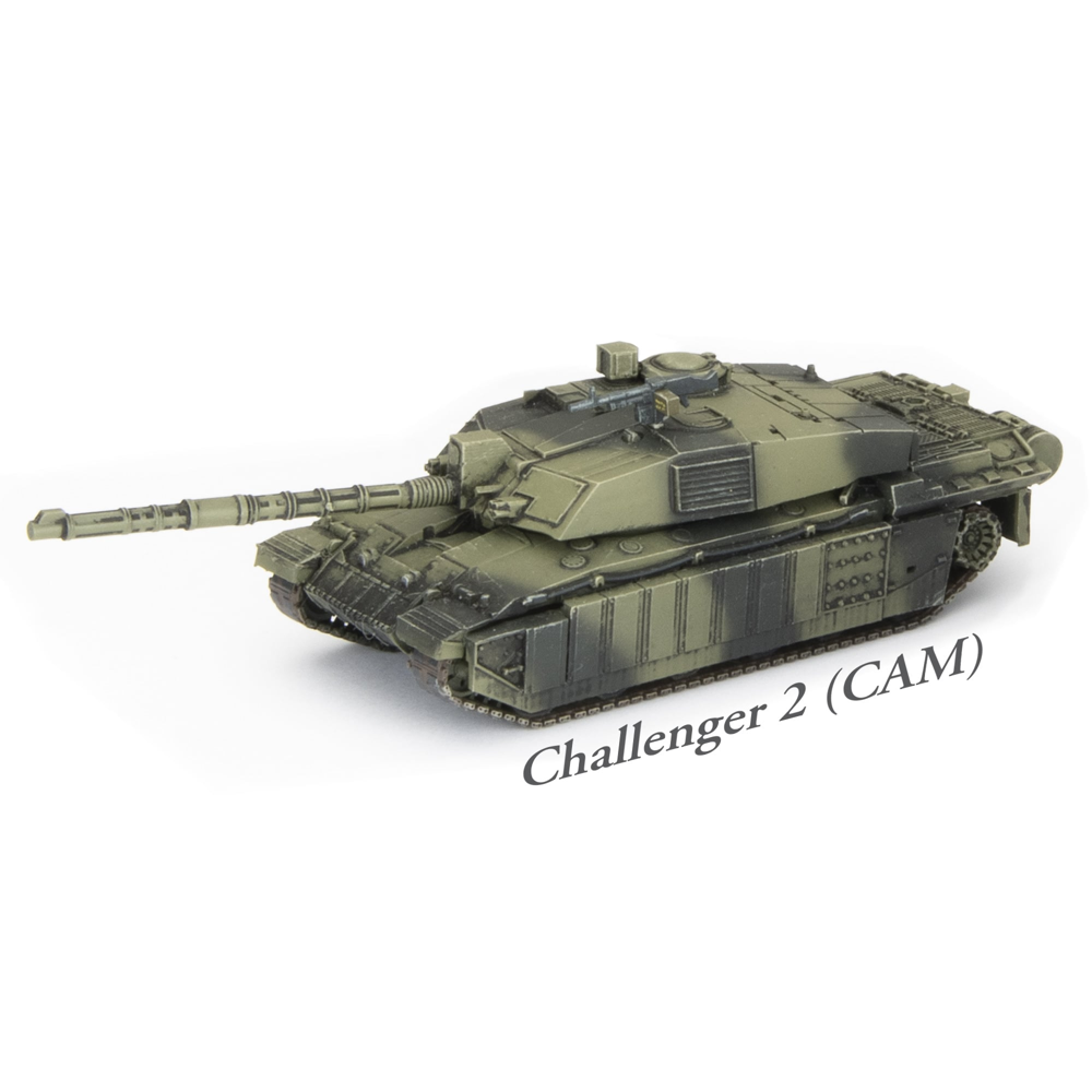 WWIII Team Yankee: British - Challenger 2 Armoured Troop (Preorder)