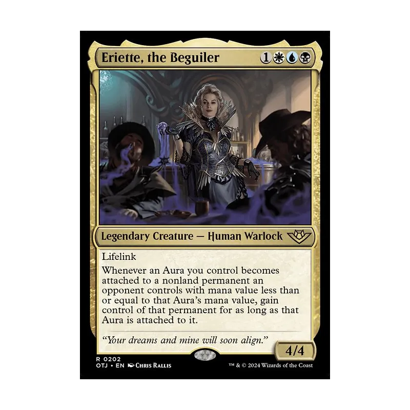 Eriette, the Beguiler - Outlaws of Thunder Junction (Near Mint)