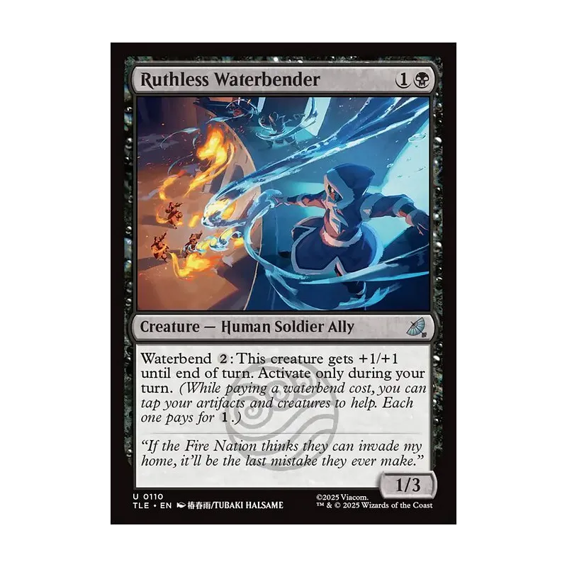 Ruthless Waterbender - Avatar: The Last Airbender Eternal (Near Mint)
