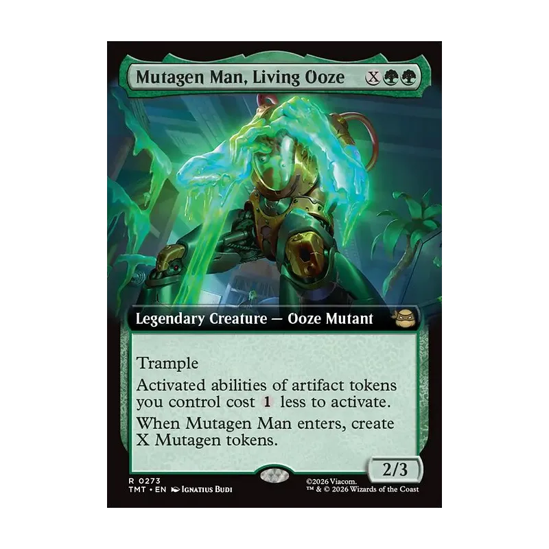 Mutagen Man, Living Ooze (Extended Art) - Teenage Mutant Ninja Turtles (Near Mint)
