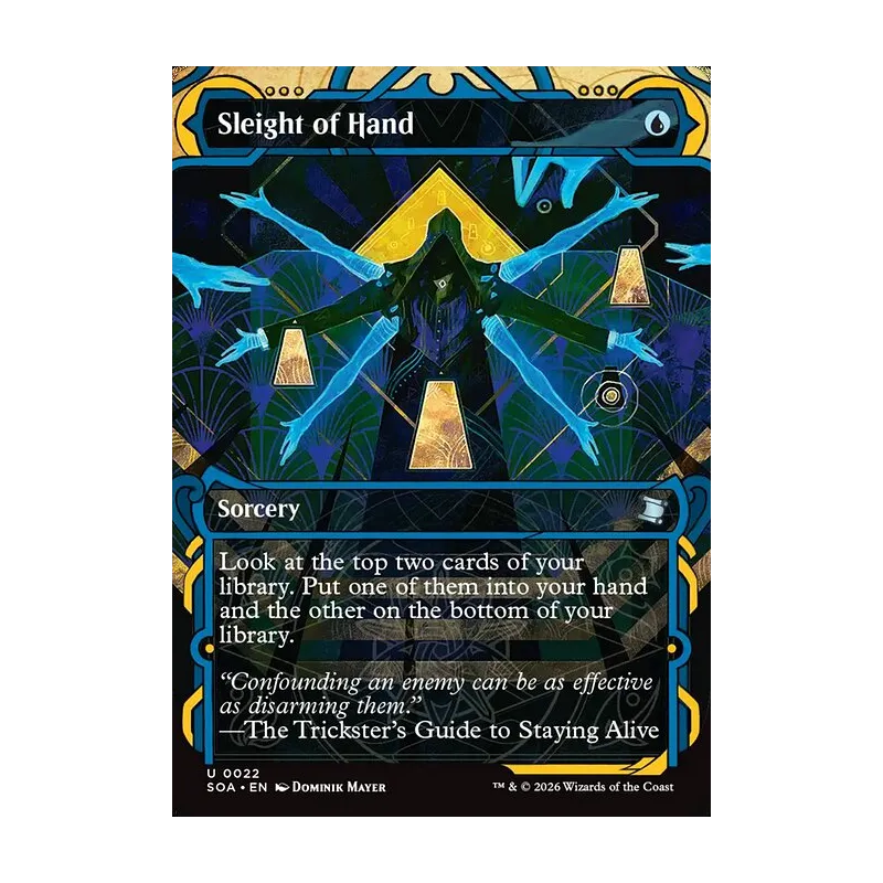 Sleight of Hand - Secrets of Strixhaven Mystical Archive (Near Mint)