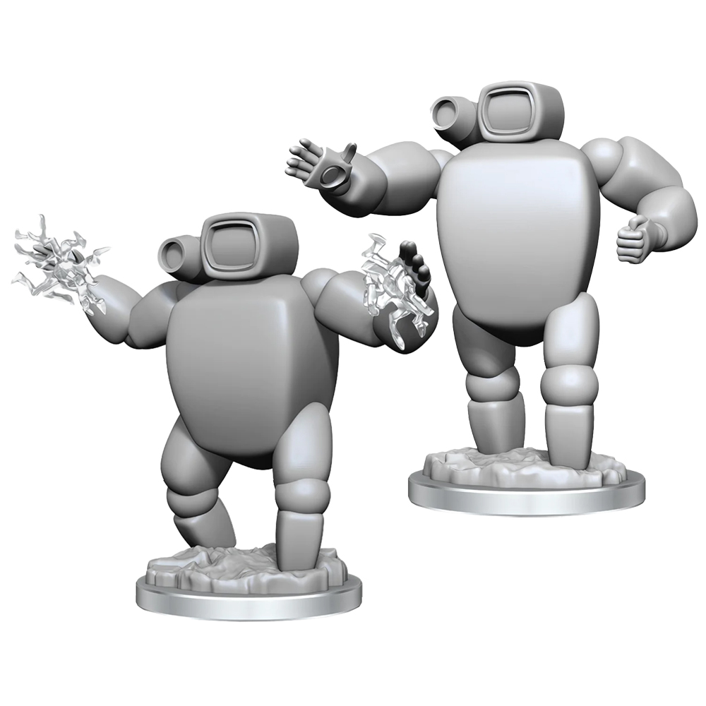 Starfinder Deep Cuts Unpainted Minis: W21 Hugbot Incapacitators