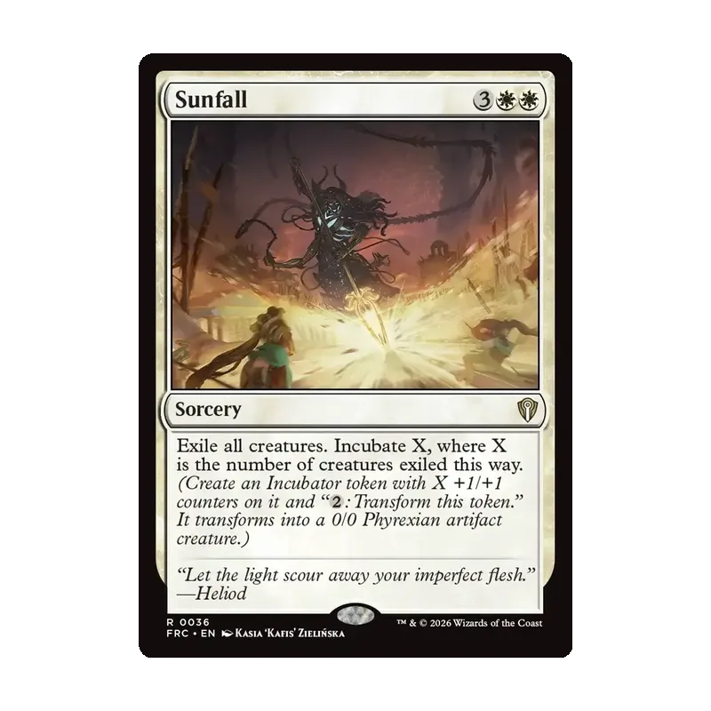 Sunfall - Reality Fracture Commander (Near Mint)
