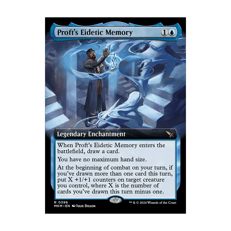 Proft's Eidetic Memory (Extended Art) - Murders at Karlov Manor (Near Mint)
