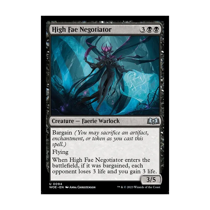 High Fae Negotiator - Wilds of Eldraine (Near Mint)