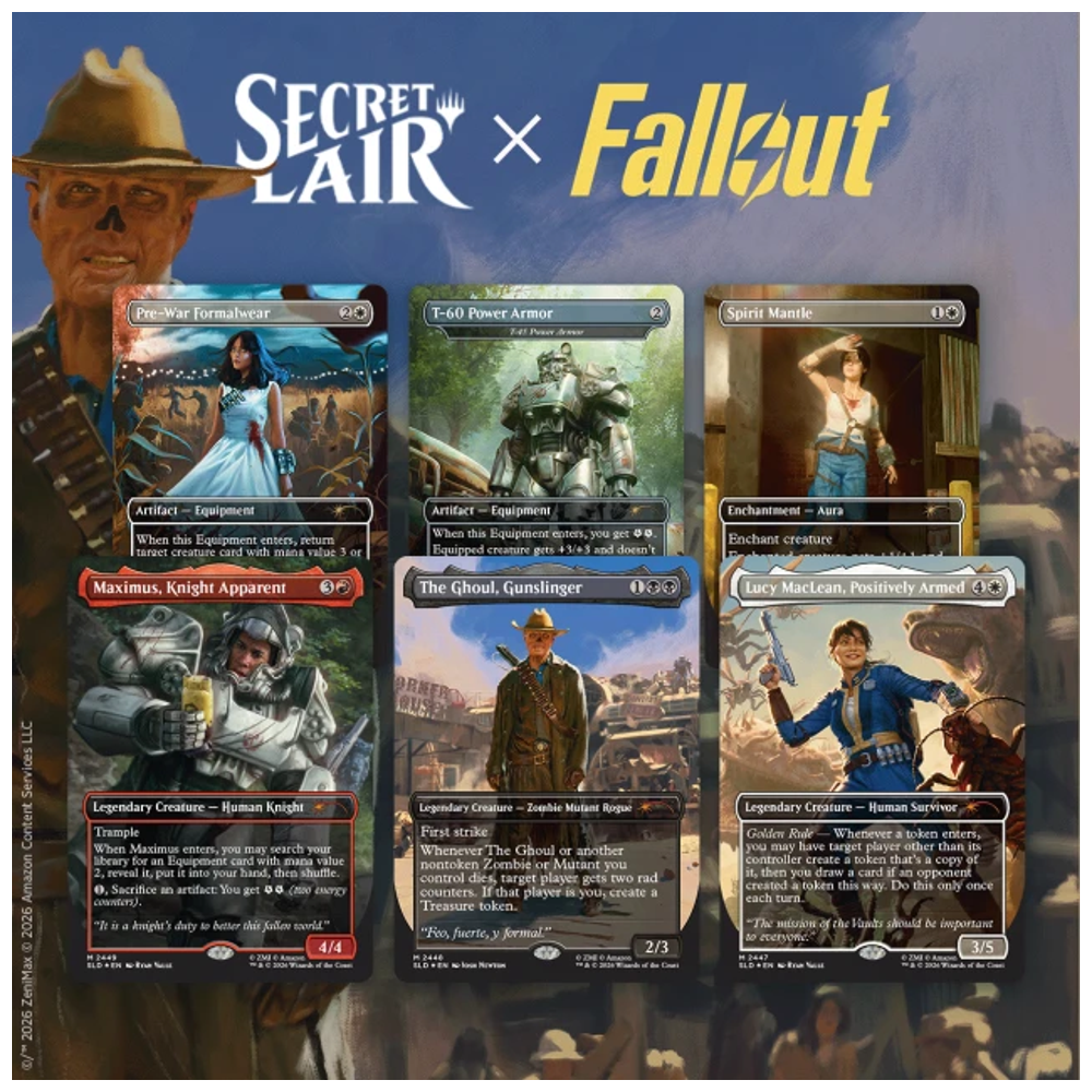 MTG: Secret Lair x Fallout: Beyond Vault 33 (Non-Foil) (Preorder)