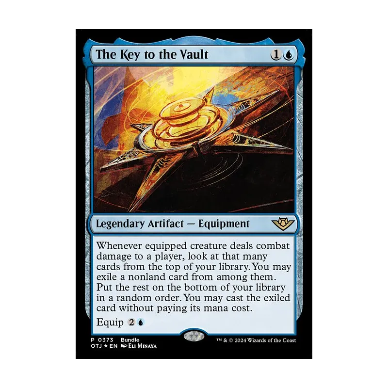 The Key to the Vault (OTJ Bundle) - Outlaws of Thunder Junction (Foil Near Mint)