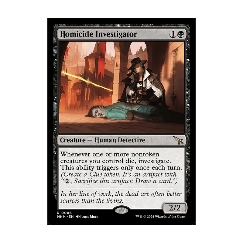 Homicide Investigator - Murders at Karlov Manor (Near Mint)