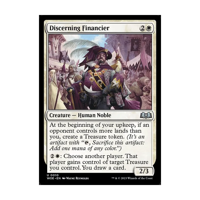 Discerning Financier - Wilds of Eldraine (Near Mint)