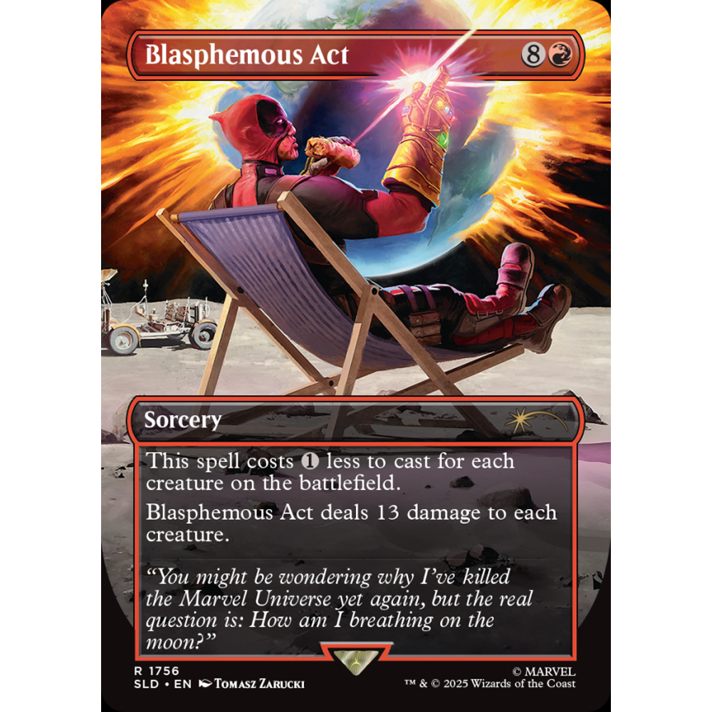MTG Secret Lair Marvel’s Deadpool Foil版 Amazon.com: MTG Secret Lair: Secret Lair x Marvel's Deadpool
