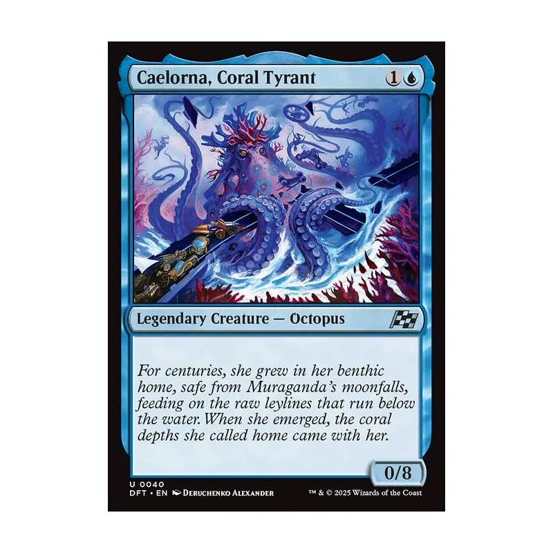 Caelorna, Coral Tyrant - Aetherdrift (Near Mint)