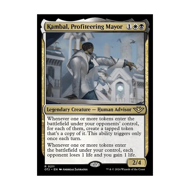 Kambal, Profiteering Mayor - Outlaws of Thunder Junction (Near Mint)
