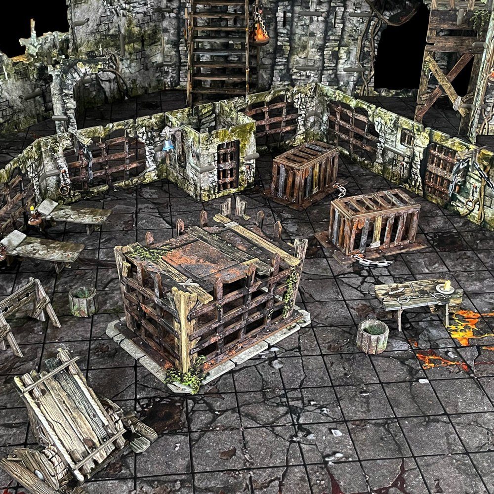 Battle Systems Terrain: Fantasy Dungeon - Dungeon Bastille (New Arrival)
