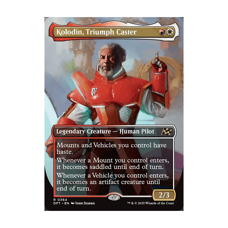 Kolodin, Triumph Caster (Borderless) - Aetherdrift (Near Mint)