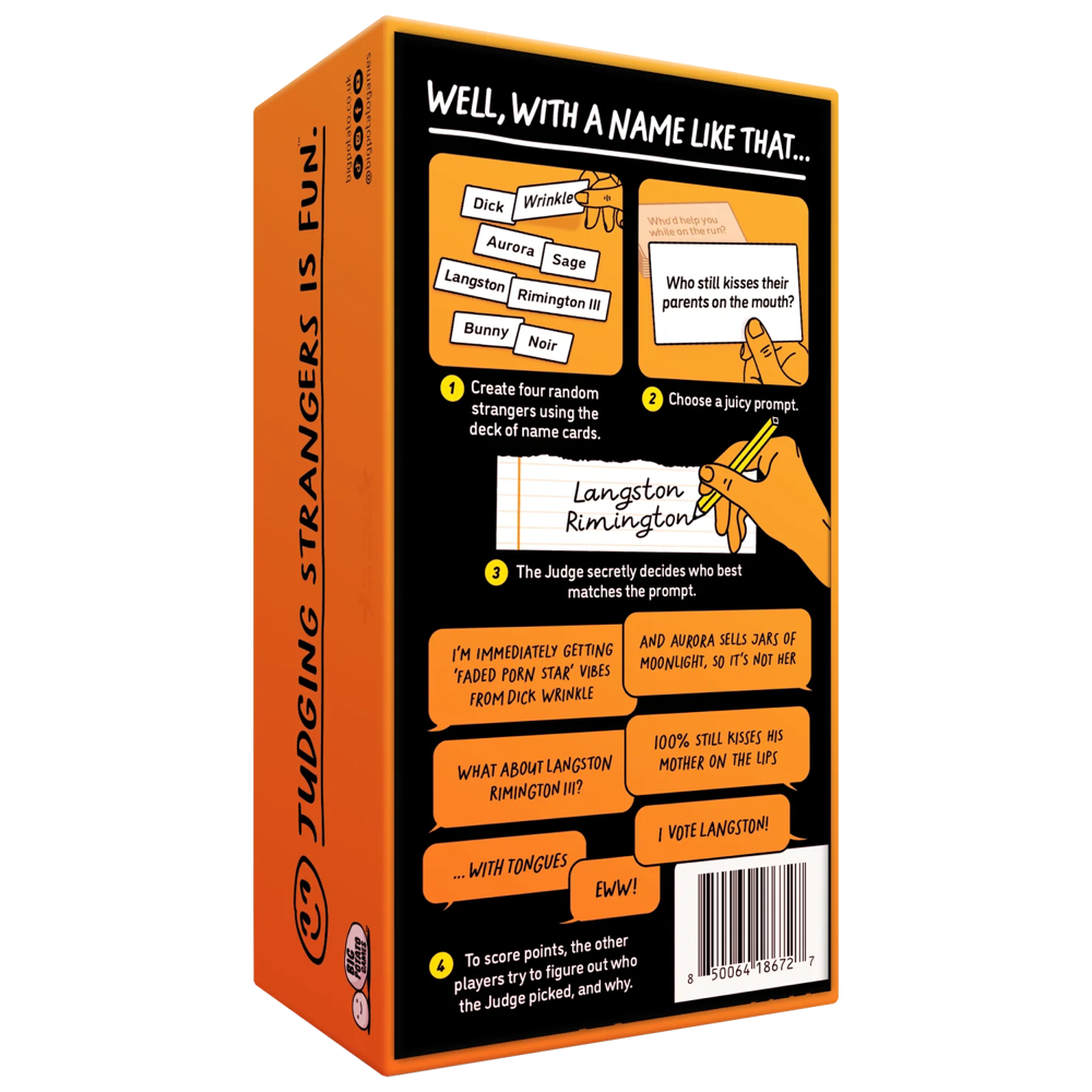 Judging Strangers Is Fun (Preorder)