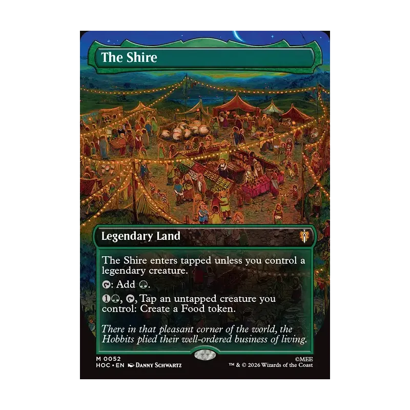 The Shire (Borderless) - The Hobbit Eternal (Near Mint)