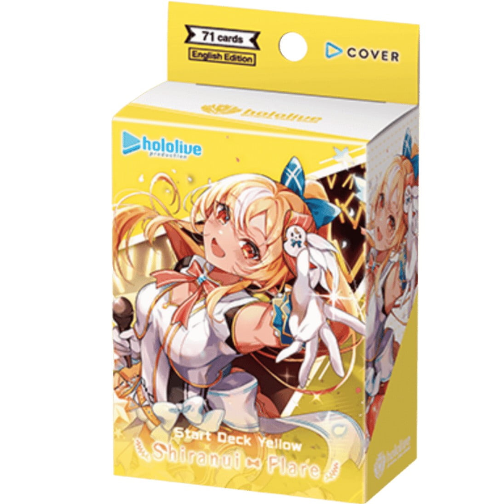 Hololive OCG: Start Deck Yellow - Shiranui Flare (New Arrival)