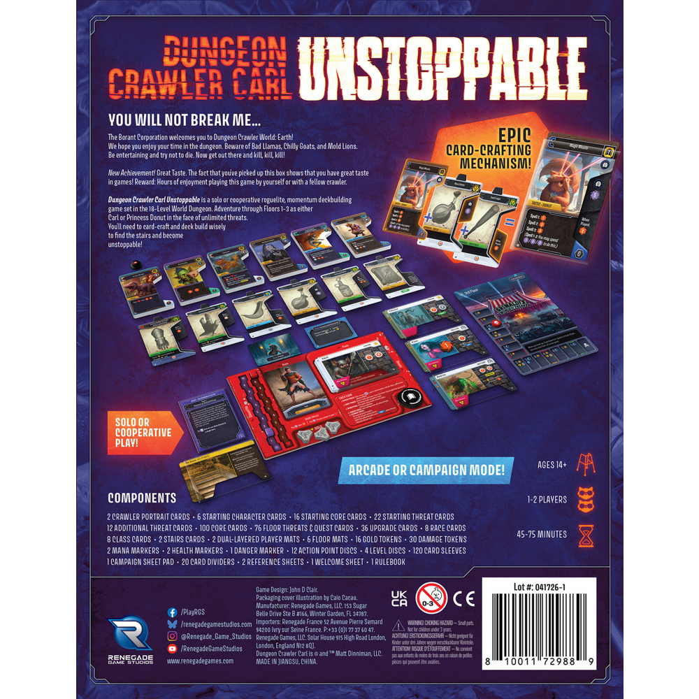 Dungeon Crawler Carl: Unstoppable (Preorder)
