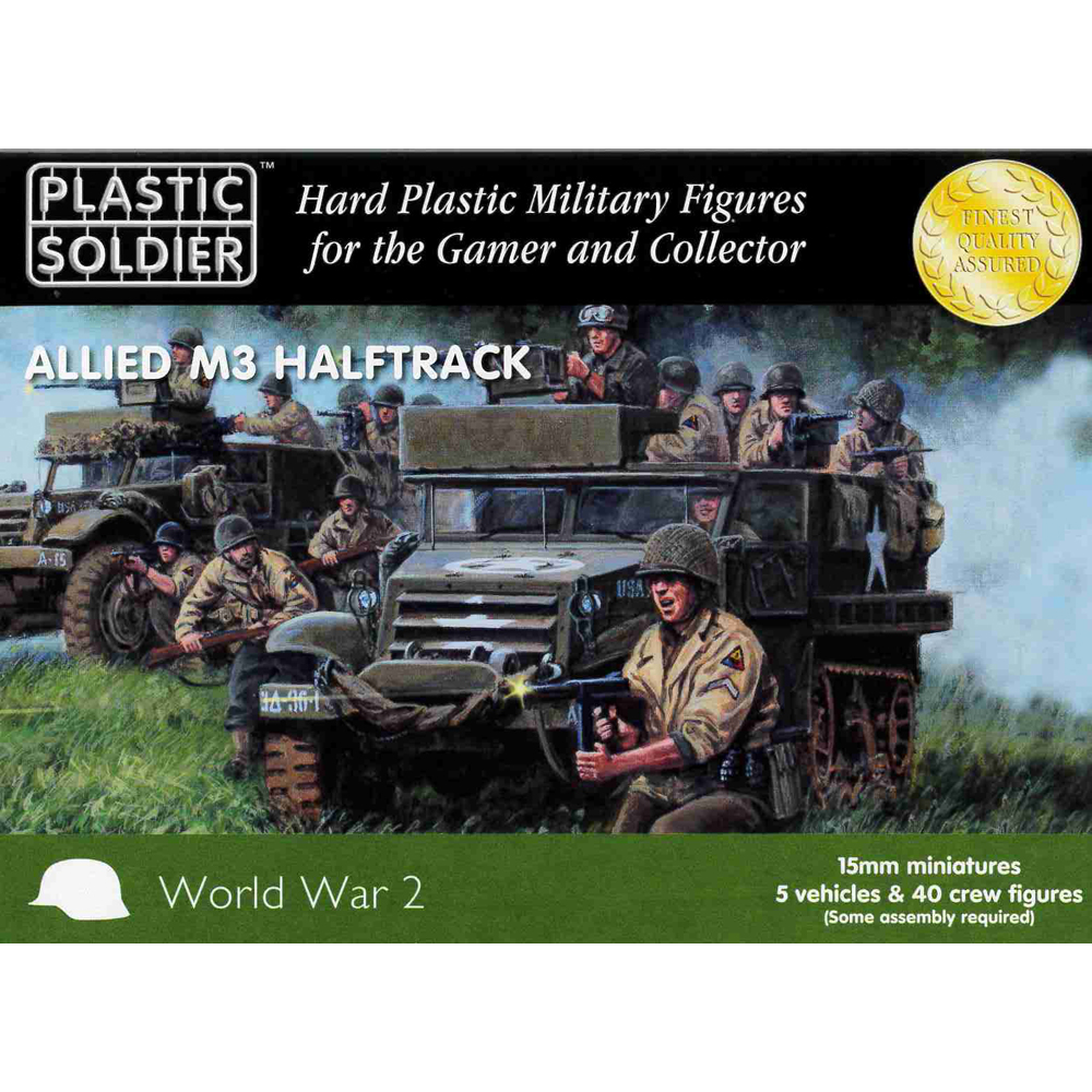 15mm Scale WW2: Allied M3 Halftrack 15mm Scale WW2: Allied M3 Halftrack