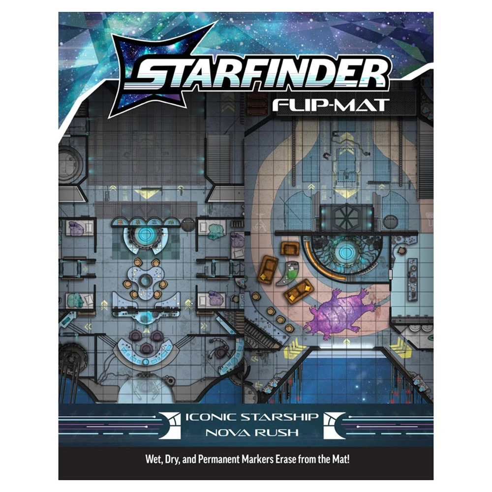 Starfinder 2E RPG: Flip-Mat - Iconic Starship (Preorder)