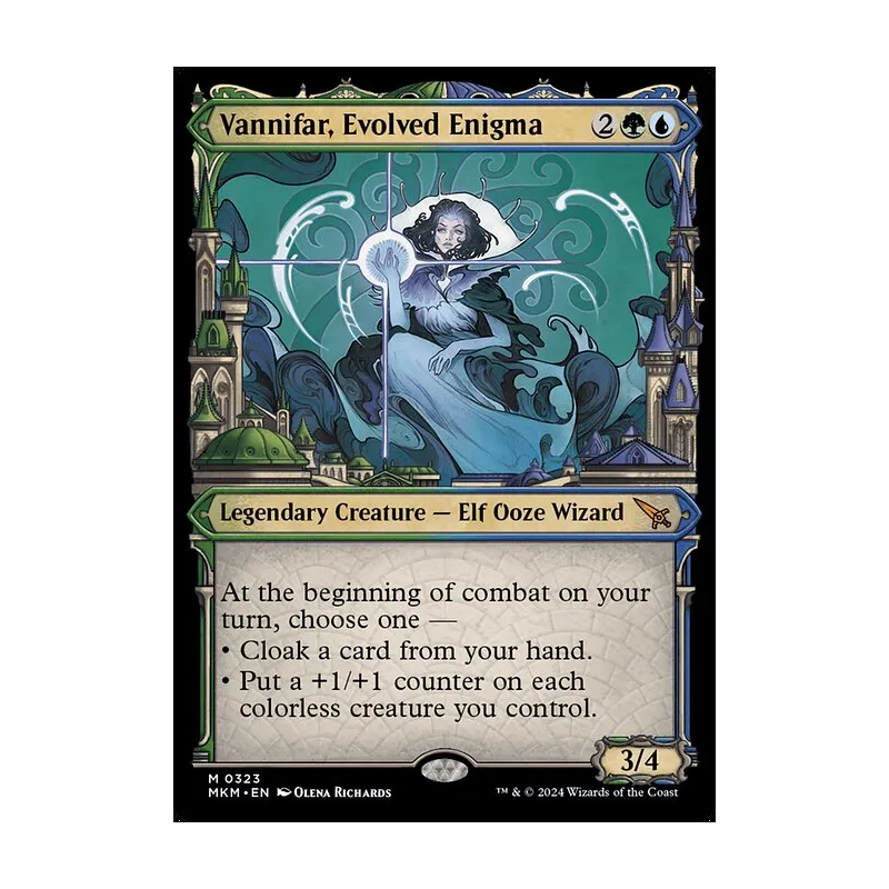 Vannifar, Evolved Enigma (Showcase) (0323) - Murders at Karlov Manor (Near Mint)