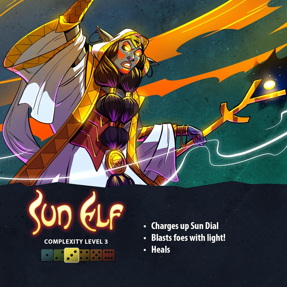 Dice Throne: Hero Pack - Sun Elf (Preorder)