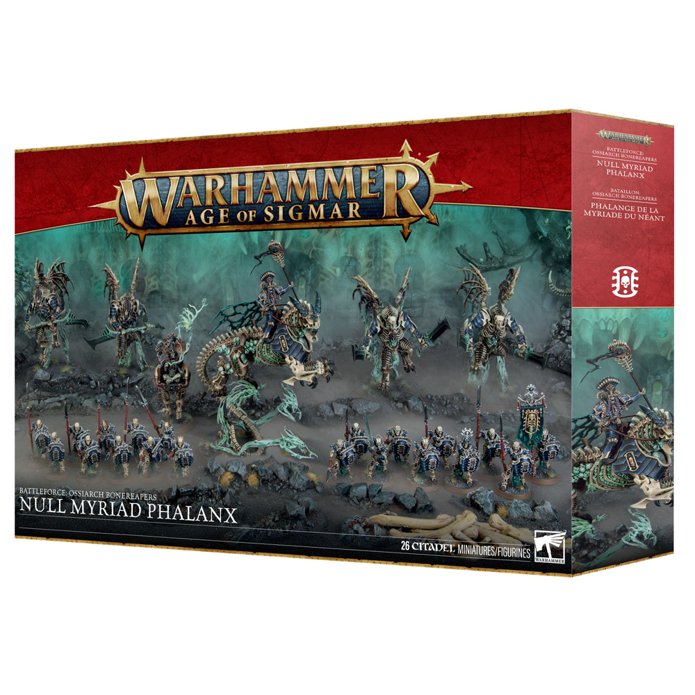 Warhammer Age of Sigmar: Ossiarch Bonereapers Battleforce - Null Myriad Phalanx (Preorder)