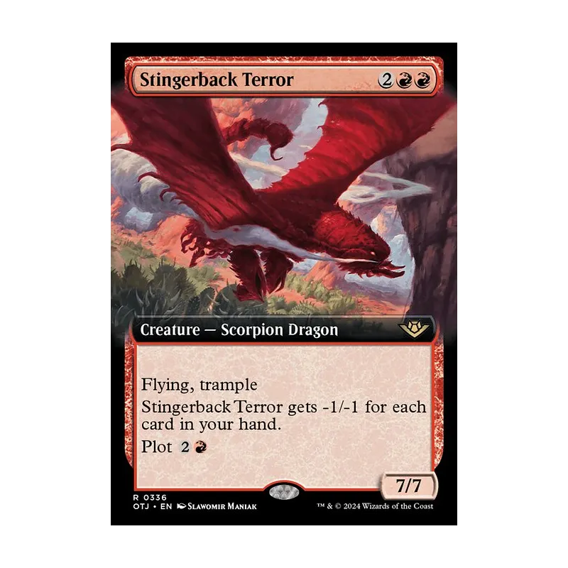 mtg terror card The of Serpent's Pass [Avatar: The Last Airbender: Eternal-Legal] Legendary Creature Stingerback Terror | Outlaws of