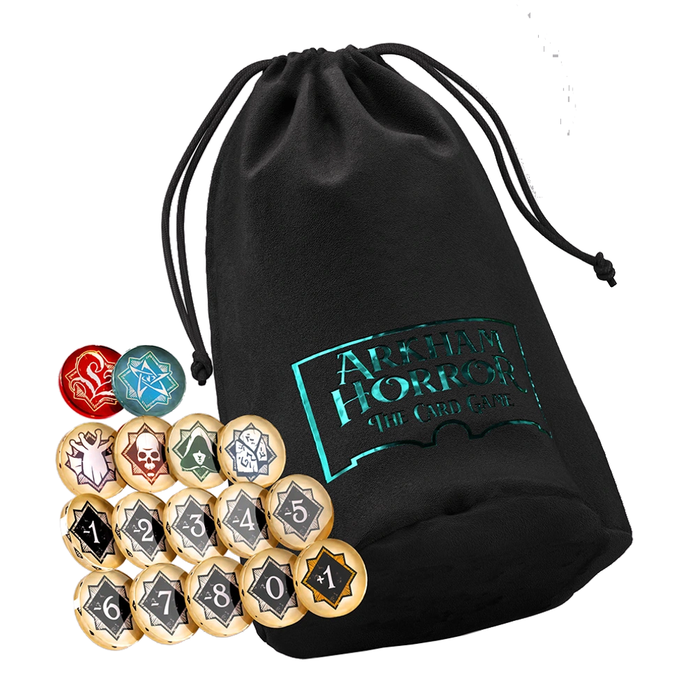 Arkham Horror LCG: Chaos Tokens + Token Bag (Preorder)