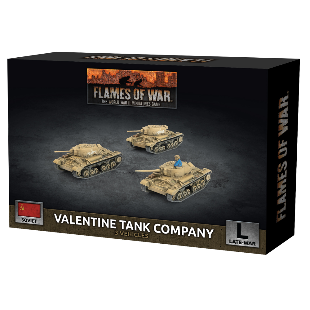 Flames of War: Soviet - Valentine Tank Company