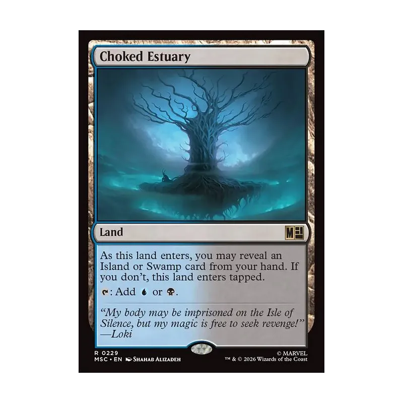 Choked Estuary (Surge Foil) - Marvel Super Heroes Commander (Foil Near Mint)