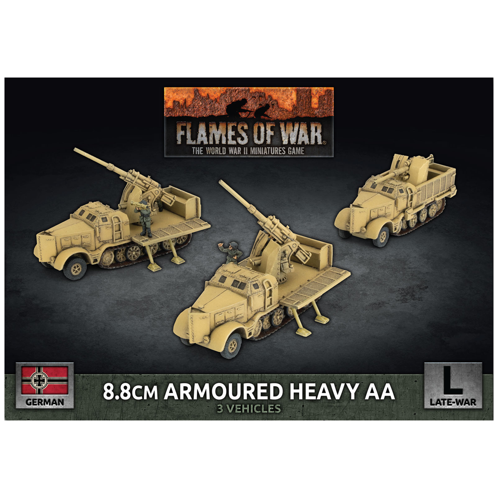 Flames of War WW2: German - 8.8cm Armoured Heavy AA