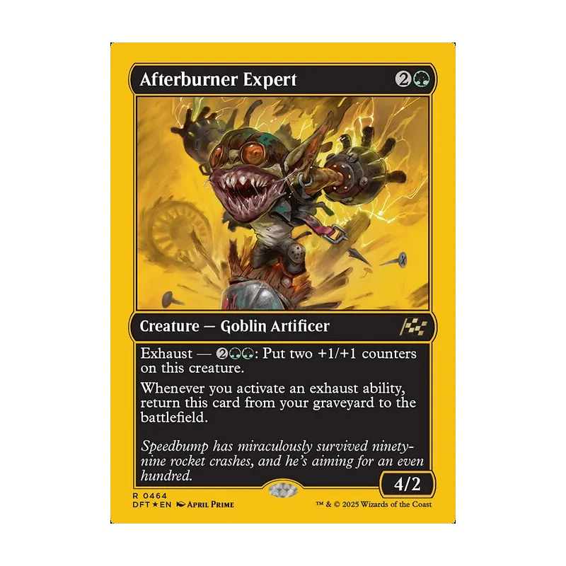 Afterburner Expert (First-Place Foil) - Aetherdrift (Foil Near Mint)