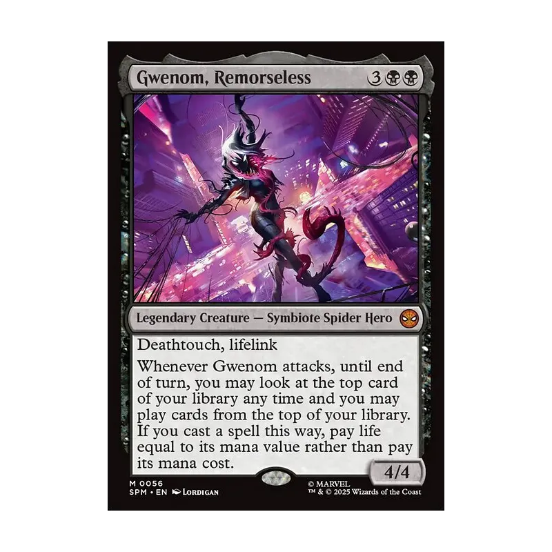 Gwenom, Remorseless - Marvel's Spider-Man (Near Mint)