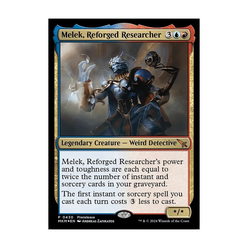 Melek, Reforged Researcher - Murders at Karlov Manor (Foil Near Mint)