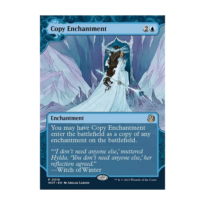 mtg cards that copy enchantments Magic The Gathering - Wilds of Eldraine - Enchanting Tales Simic mages create redundant backups of their experiments to reduce the consequences of catastrophe. Copy Enchantment | Wilds Eldraine: