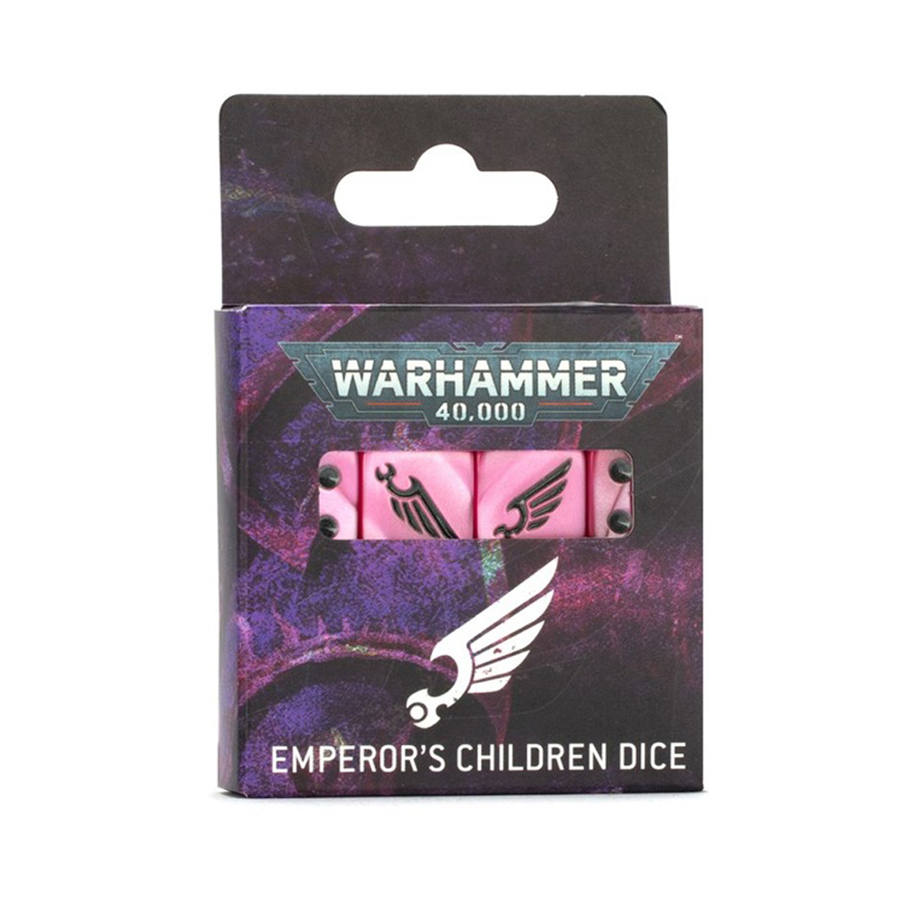 Warhammer 40K: Emperor's Children Dice (16)