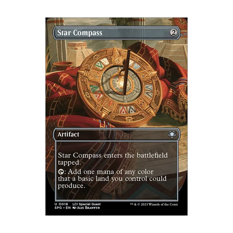 Star Compass (Borderless) - Special Guests (Near Mint)