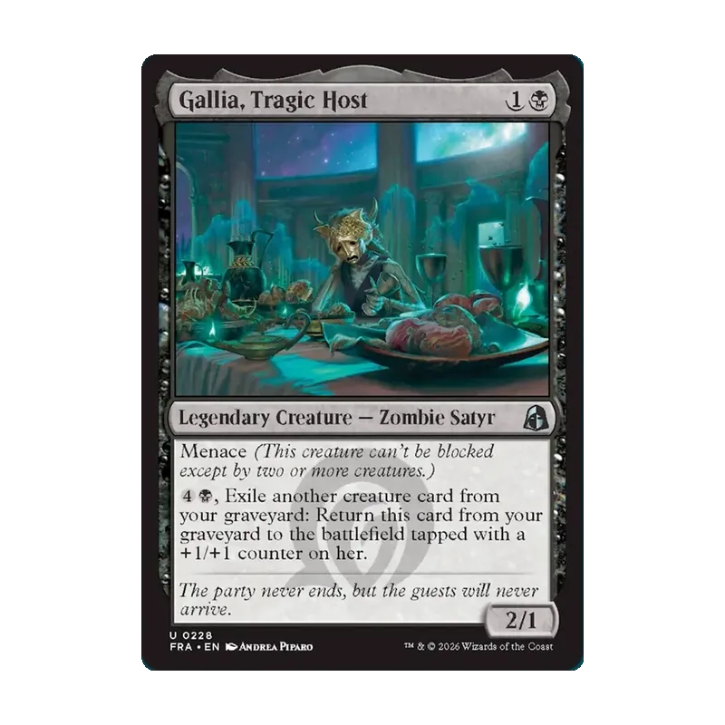 Gallia, Tragic Host - Reality Fracture (Near Mint)