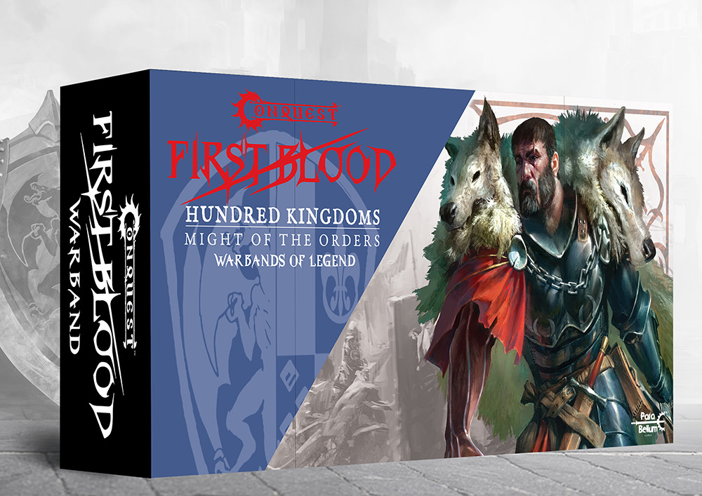 Conquest: First Blood 2E: Hundred Kingdoms - Might of the Orders - Warbands of Legend (Preorder)
