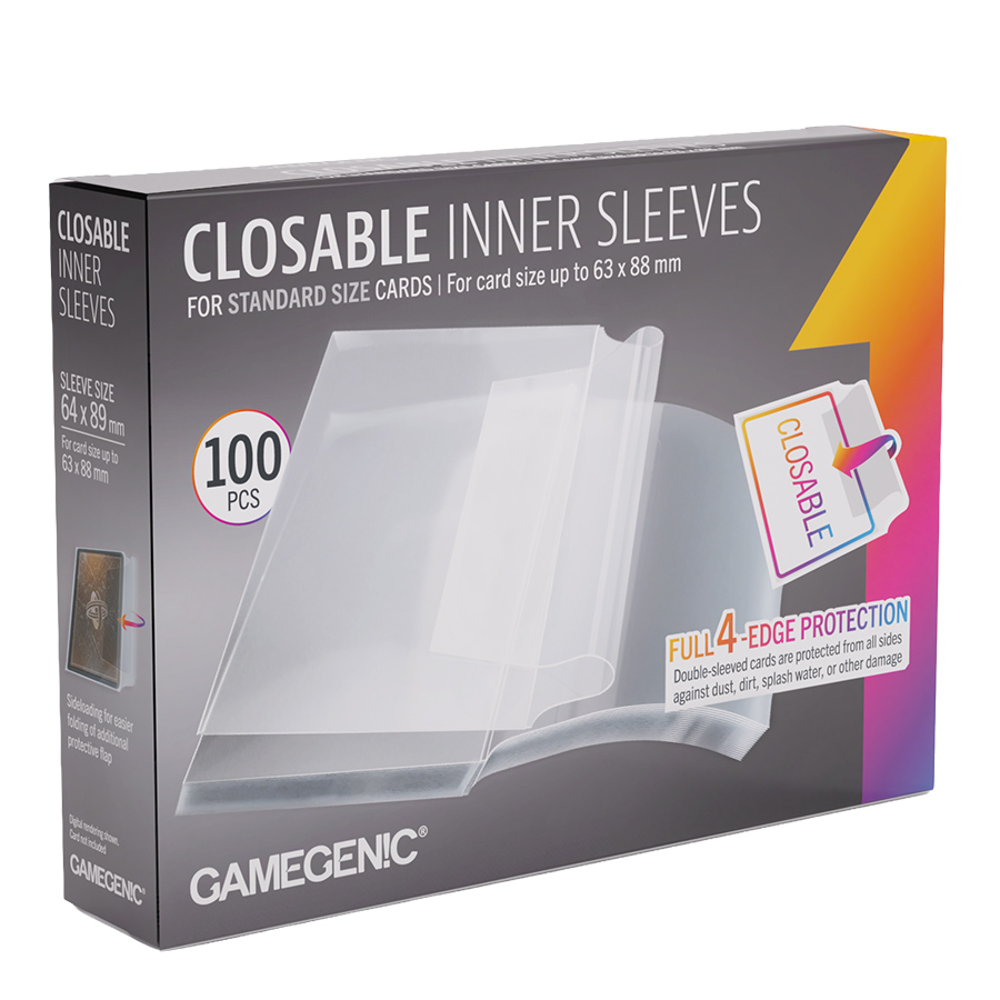 Closable Inner Sleeves: Standard Size (100)