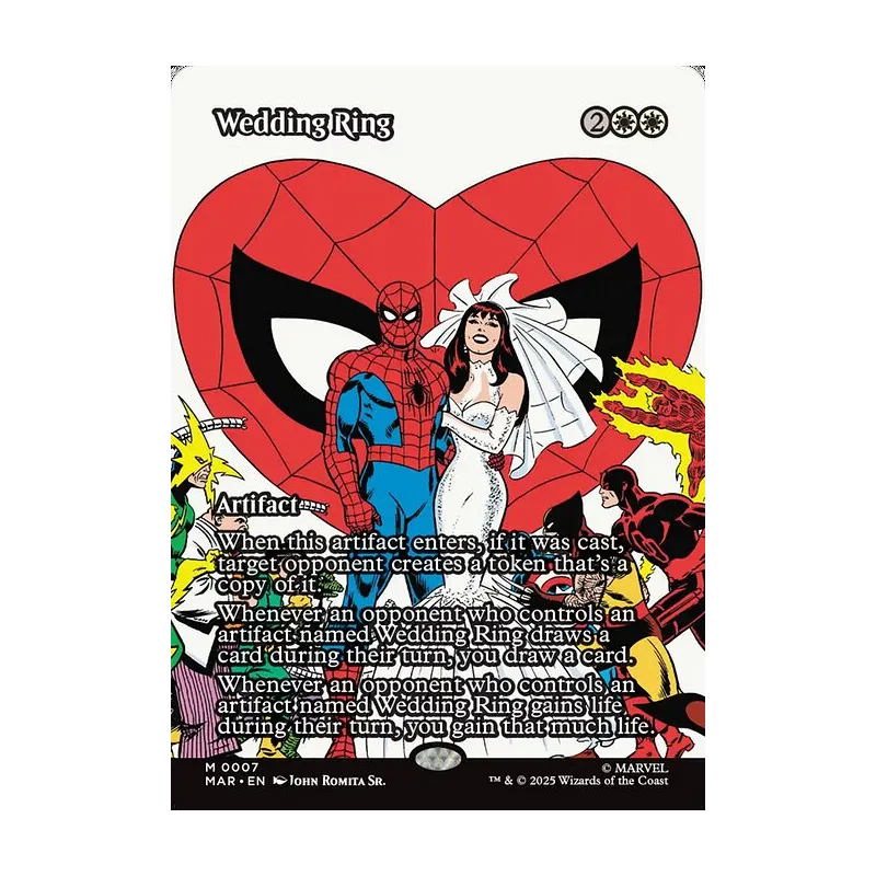 Wedding Ring (Borderless) - Marvel Universe (Near Mint)
