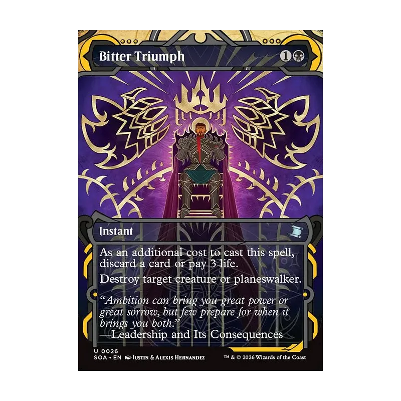 Bitter Triumph - Secrets of Strixhaven Mystical Archive (Near Mint)