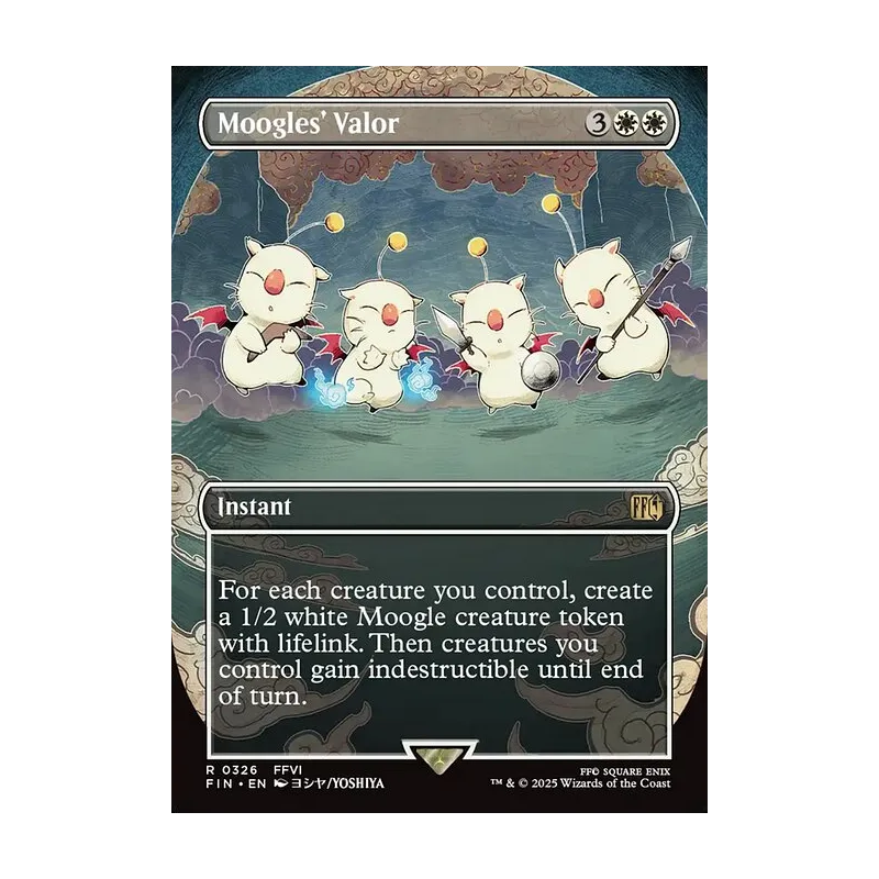 final fantasy mtg moogle Mog, Warrior (Commander) 1 Toughness moogle cards mtg Magic The