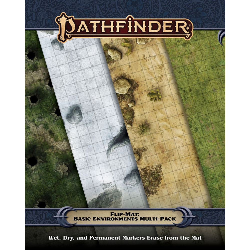 Inside Ropes Pathfinder 2e Pathfinder 2E RPG: Flip-Mat - Basic Environments Multi-Pack | RPGs ...