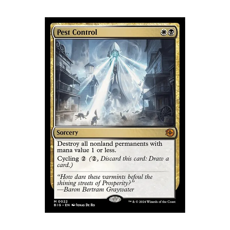 pest control mtg card Showcase The Big Score Magic Gathering Cards See Photos The Gathering Pest Control | The Big