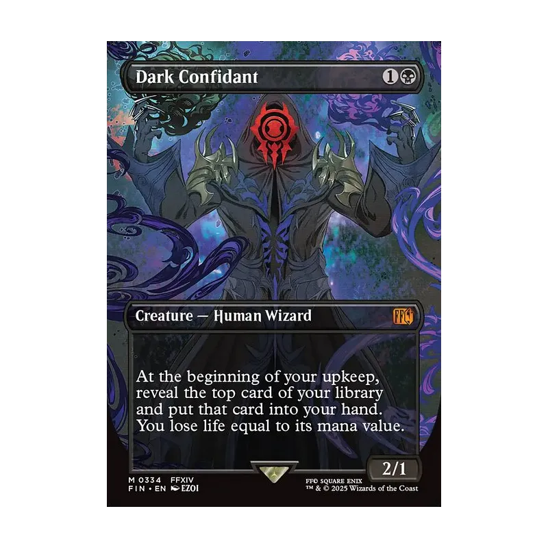 mtg final fantasy dark confidant - Scott M. Fischer - Grand Prix Boston-Worcester 2014 reveal the top card of your library and put that card into your hand Dark Confidant | Final Fantasy