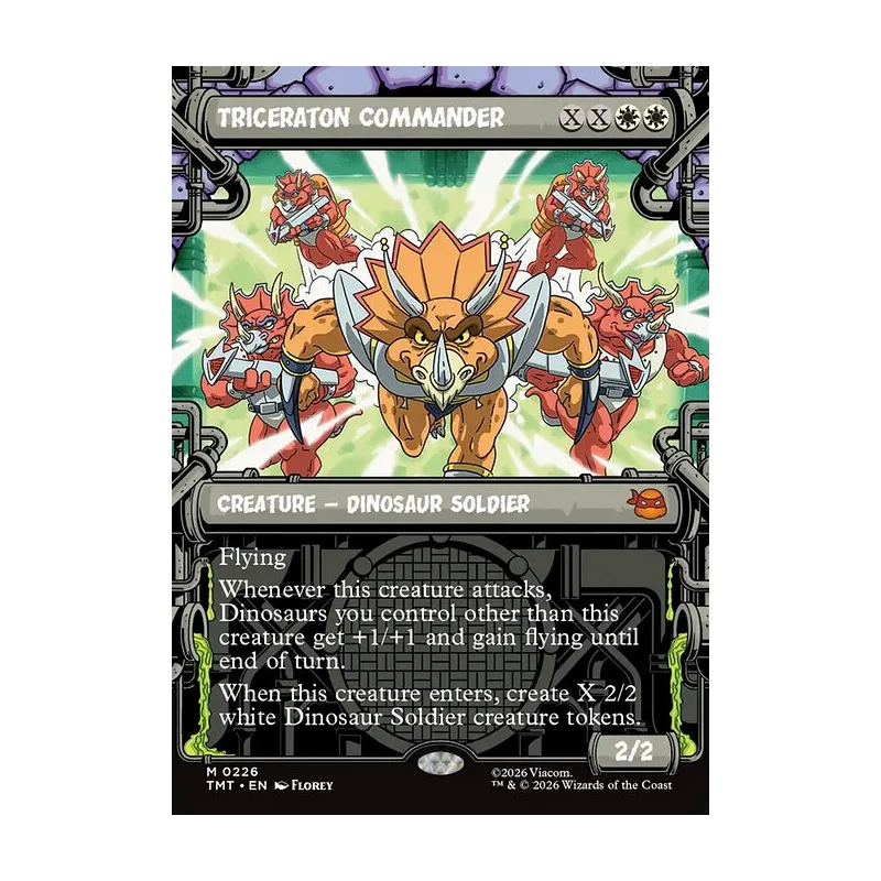 2024CallawayChromeTour TRIPLETRACK1ダース×3 Triceraton | Teenage Mutant Ninja Turtles MTG
